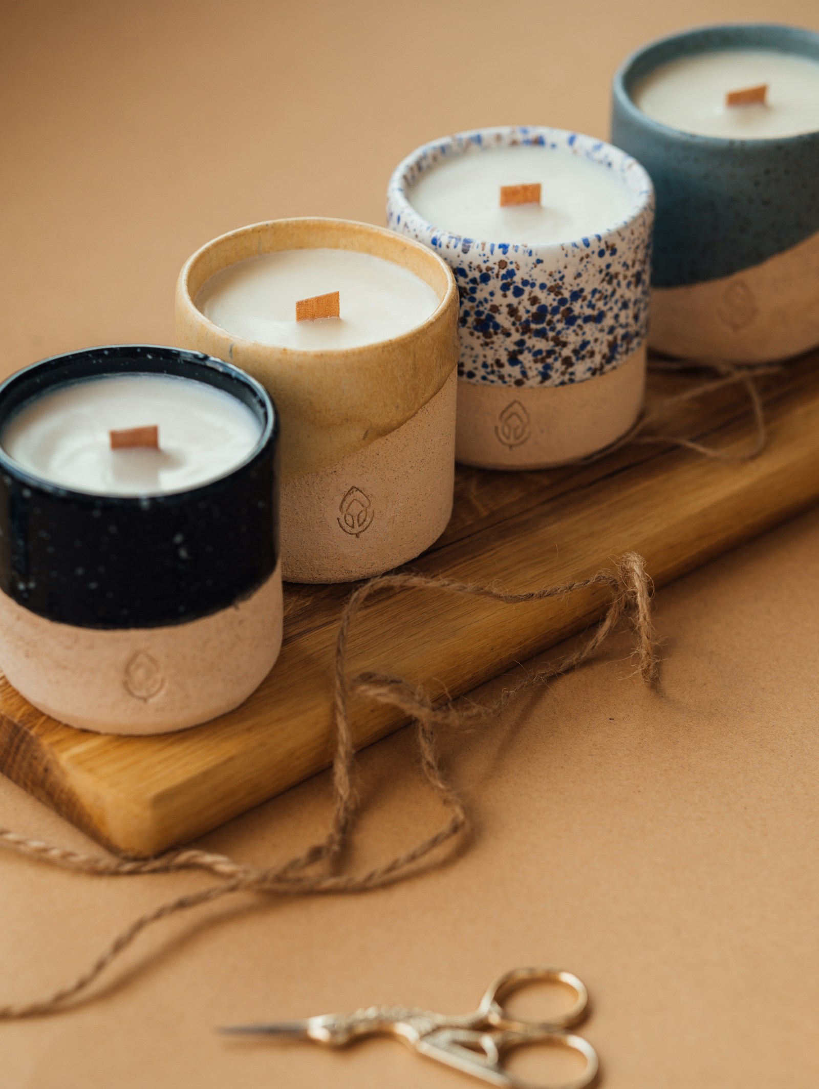 Hand-poured soy candle
