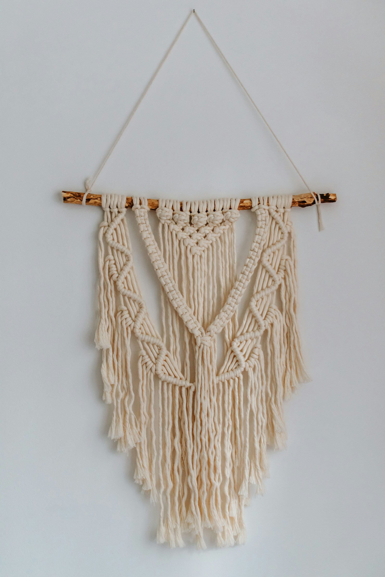 Macramé wall hanging